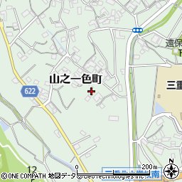 三重県四日市市山之一色町586周辺の地図