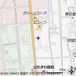 兵庫県西脇市日野町128-1周辺の地図
