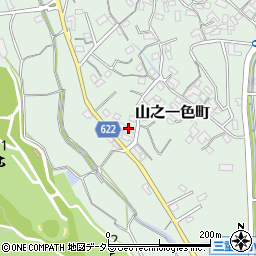 三重県四日市市山之一色町2088周辺の地図