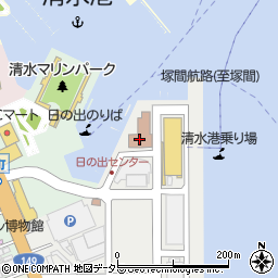 中部地方整備局　富士砂防事務所由比出張所周辺の地図
