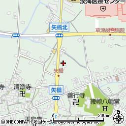 滋賀県草津市矢橋町1869周辺の地図