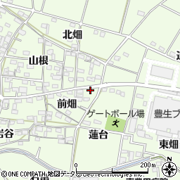 愛知県豊田市和会町前畑3-8周辺の地図