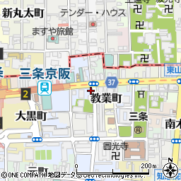 京都府京都市東山区二町目50周辺の地図