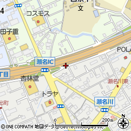 静岡県静岡市葵区東瀬名町18周辺の地図