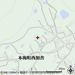 京都府亀岡市本梅町西加舎斧磨24周辺の地図
