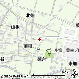 愛知県豊田市和会町前畑3-2周辺の地図