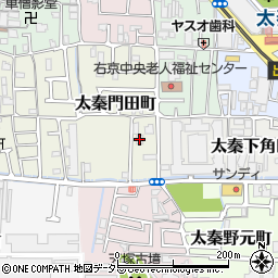 コンフォート太秦周辺の地図