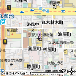 京都府京都市中京区東片町周辺の地図