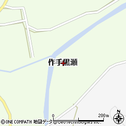 愛知県新城市作手黒瀬周辺の地図