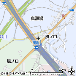 京都府亀岡市曽我部町重利風ノ口5-2周辺の地図