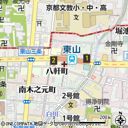 京都府京都市東山区今小路町81-1周辺の地図