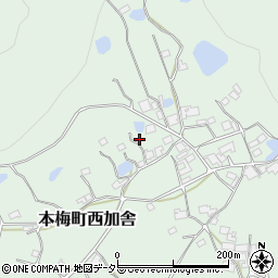 京都府亀岡市本梅町西加舎斧磨17周辺の地図