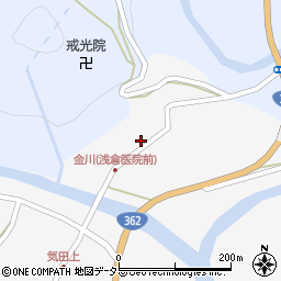 静岡県浜松市天竜区春野町気田1041-1周辺の地図