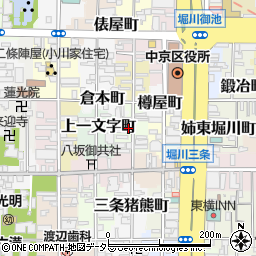 京都府京都市中京区姉猪熊町325周辺の地図