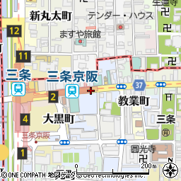 京都府京都市東山区二町目周辺の地図