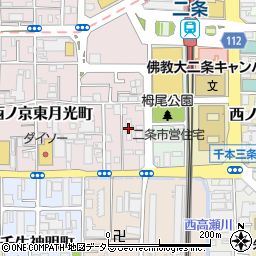 合気道　京都道場周辺の地図