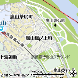 京都府京都市西京区嵐山樋ノ上町18-22周辺の地図