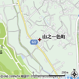 三重県四日市市山之一色町2086周辺の地図