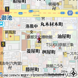 京都文化博物館周辺の地図