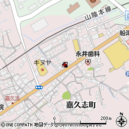 ａｐｏｌｌｏｓｔａｔｉｏｎ江津ＳＳ周辺の地図