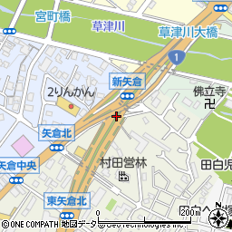 新矢倉周辺の地図