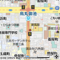 １ＬＤＫ　京都店周辺の地図