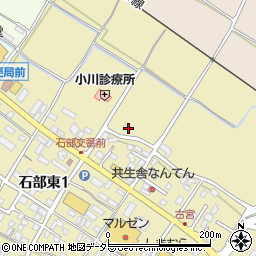 滋賀県湖南市石部東2丁目7-41周辺の地図
