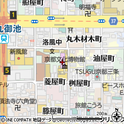 京都文化博物館周辺の地図