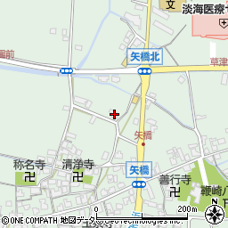 滋賀県草津市矢橋町1894周辺の地図