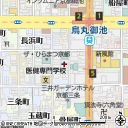 京都府京都市中京区柿本町397周辺の地図
