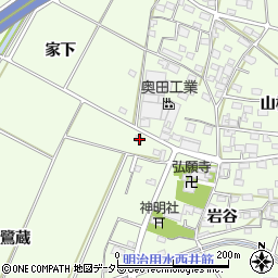 愛知県豊田市和会町上折場41周辺の地図
