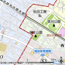 発達支援教室クローバー周辺の地図