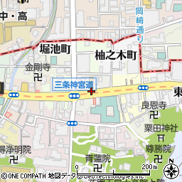 京都府京都市東山区夷町周辺の地図