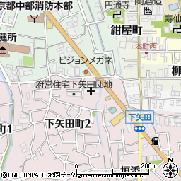府営住宅下矢田団地周辺の地図