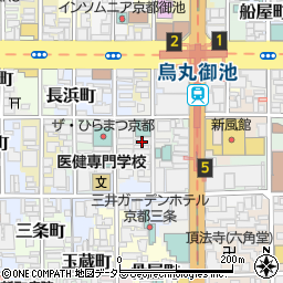 京都府京都市中京区柿本町400周辺の地図
