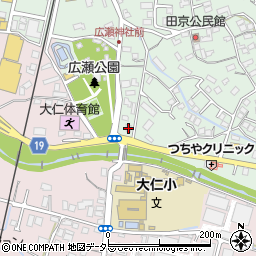 静岡県伊豆の国市田京11-2周辺の地図