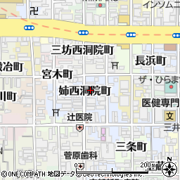 株式会社後藤利法衣店周辺の地図