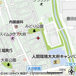 セジュール田中　Ａ棟周辺の地図