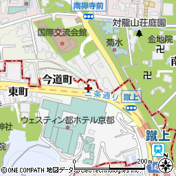 京都府京都市東山区東分木町286周辺の地図
