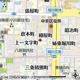 京都府京都市中京区姉猪熊町331周辺の地図