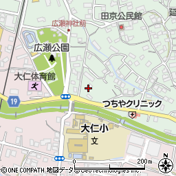 静岡県伊豆の国市田京87周辺の地図