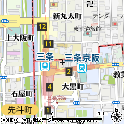 篠田屋周辺の地図