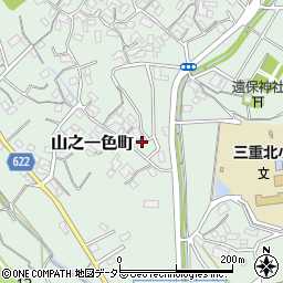 三重県四日市市山之一色町595周辺の地図