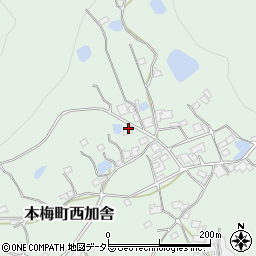 京都府亀岡市本梅町西加舎斧磨14周辺の地図