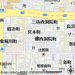 西本酒店周辺の地図