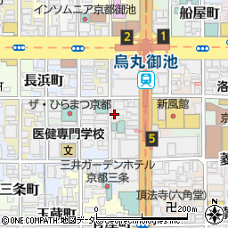 京都府京都市中京区柿本町398周辺の地図
