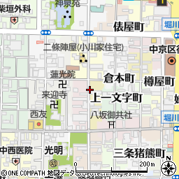 〒604-8326 京都府京都市中京区姉大宮町東側の地図