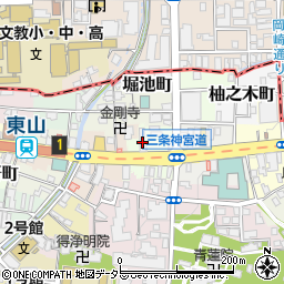 京都府京都市東山区西町135周辺の地図