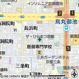 ＴＨＥ　ＨＩＲＡＭＡＴＳＵ京都周辺の地図