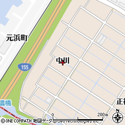 愛知県東海市養父町中川周辺の地図
